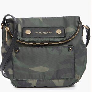 Marc Jacobs Camo Preppy Mini Messenger Bag